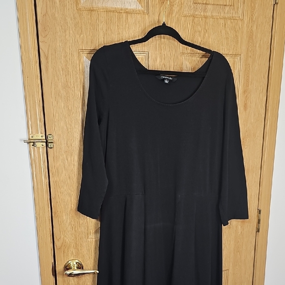 Chadwicks Dresses & Skirts - Chadwicks Classic Black Long Sleeve Dress